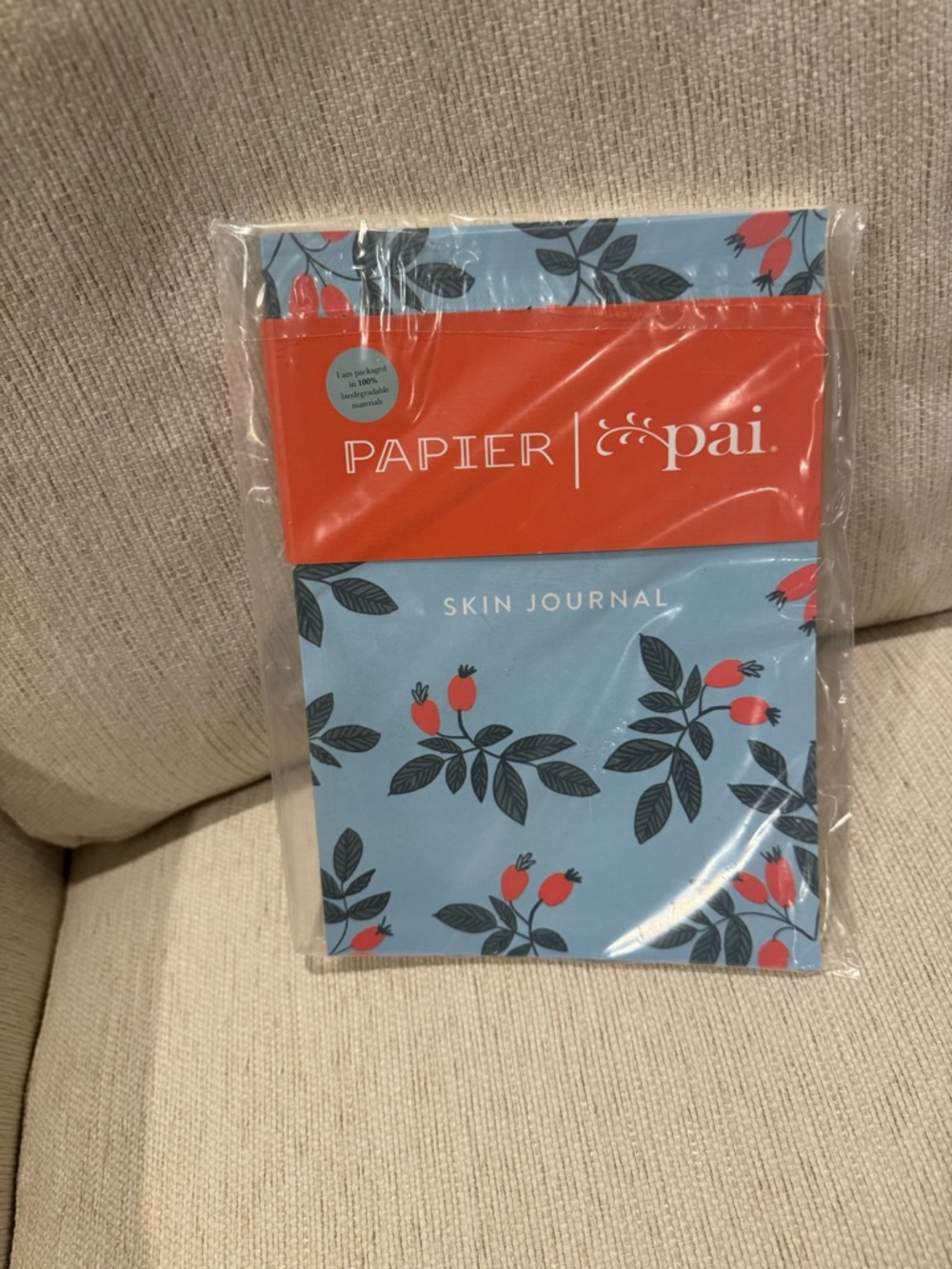 Papier x Pai Blue & Red Skin Journal - Women Skincare